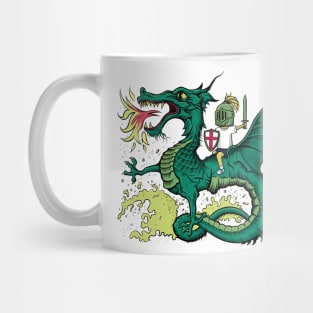 Little Saint George and The Dragon Mug